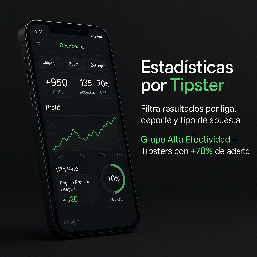 Interfaz TipstersBet